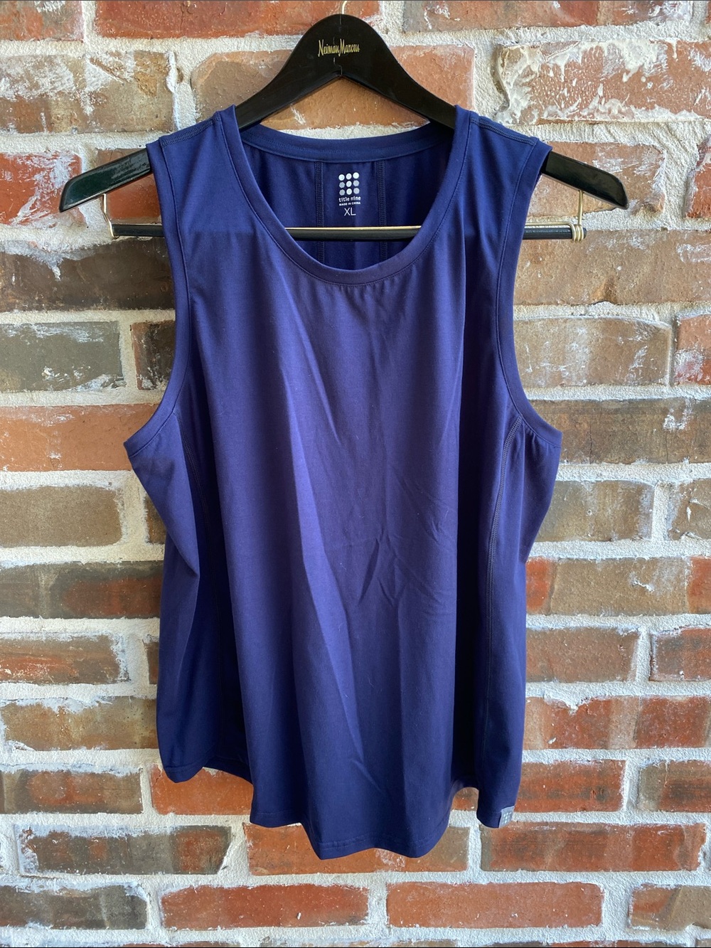 Title Nine Navy Tank Size XL